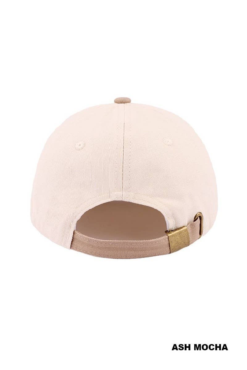 0427 Heart Breaker Two Tone Cotton Hat SI-29784