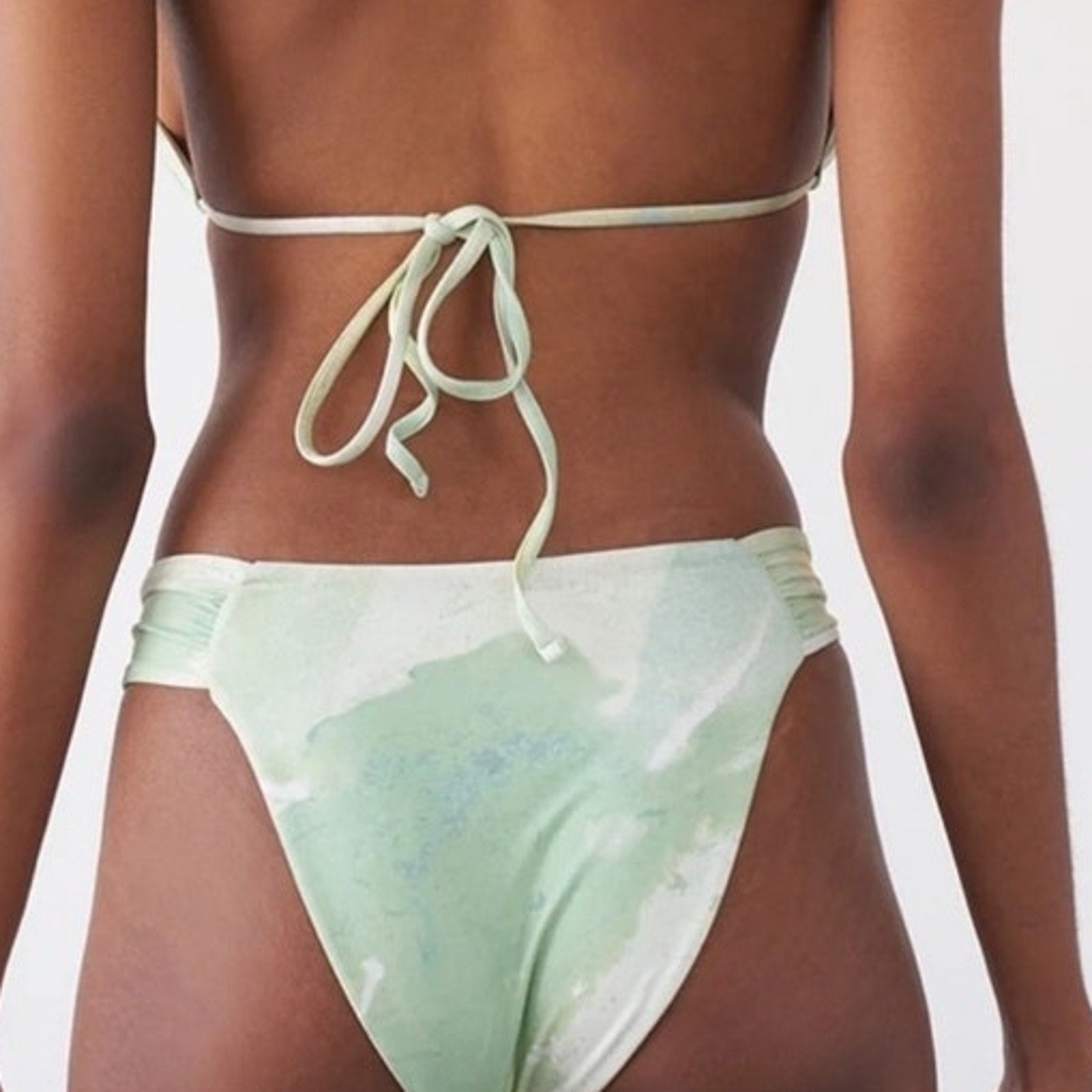 Revel Rey Sorbet Camo Bikini Bottom Sz M NWT
