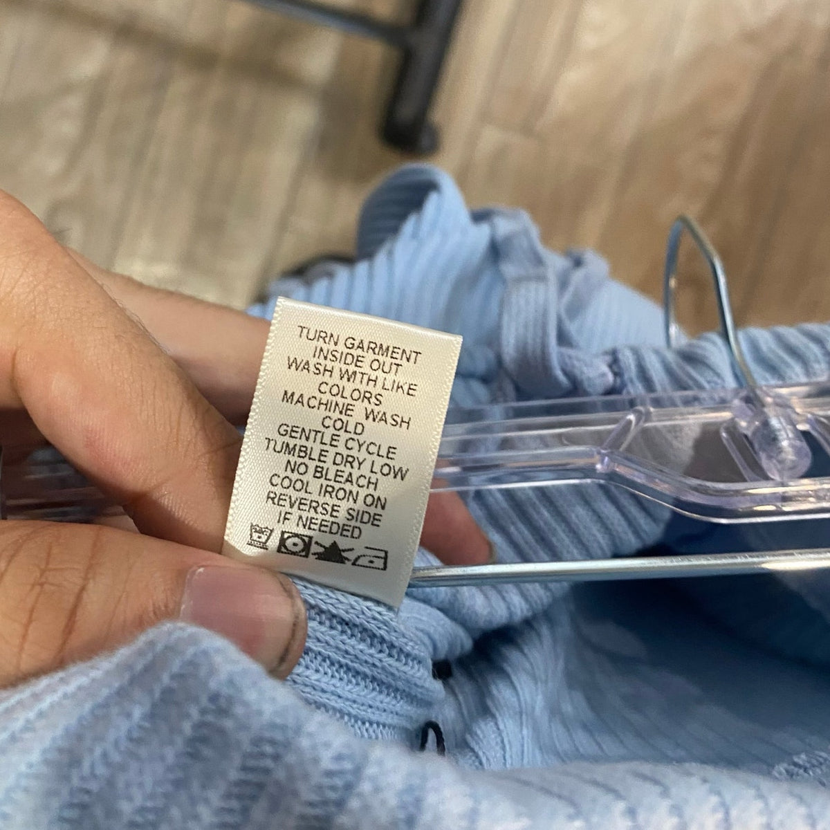 Lett Cloud Blue Amsterdam Pants Sz XS NWT