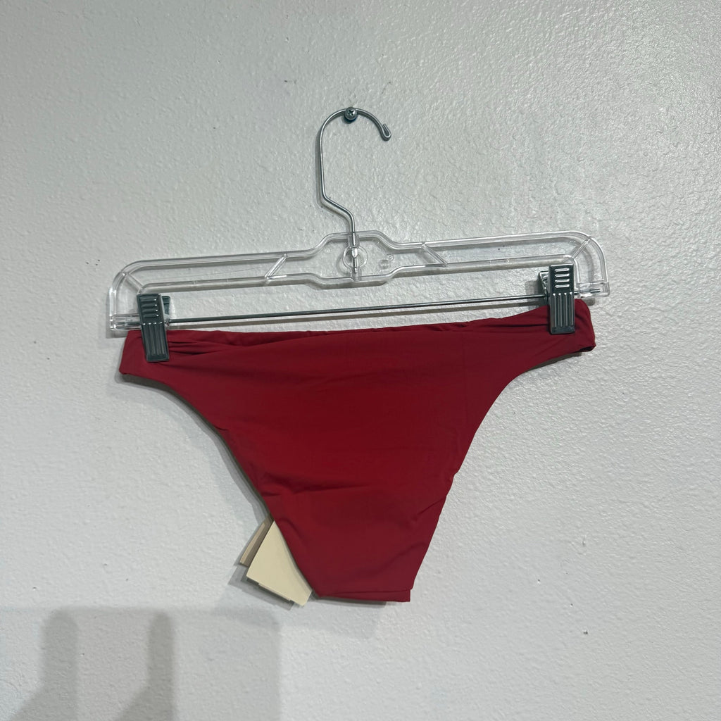 Haight Red Basic Bikini Bottom Sz M NWT