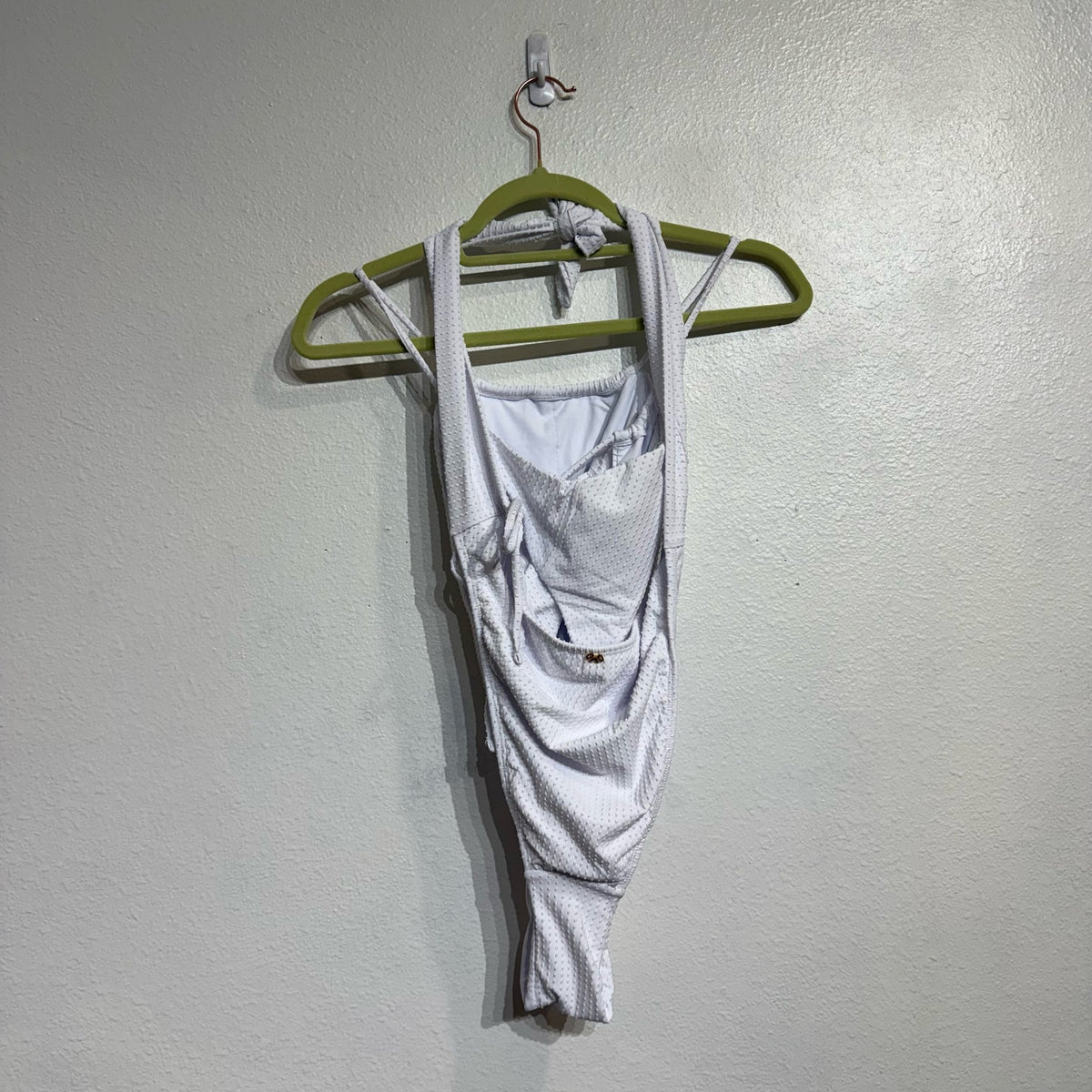 PQ Swim Sail White Vale One Piece Swimsuit Sz M NWT