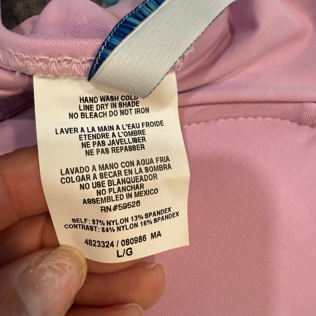 Isabella Rose Lavender Lucca Bikini Top Sz L NWT