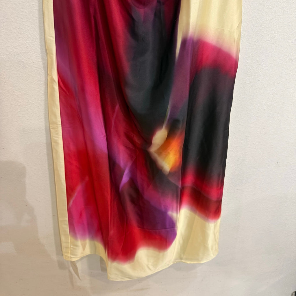 Abercrombie & Fitch Julia Strapless Slip Maxi Dress Floral Sz S NWT