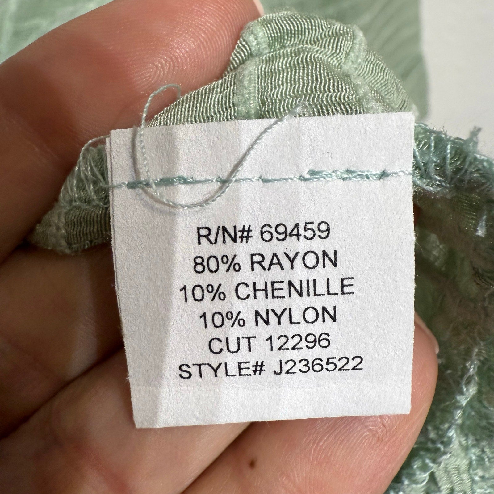J. Valdi Sage Lace Up Shirt Swim Cover Up Sz S NWT