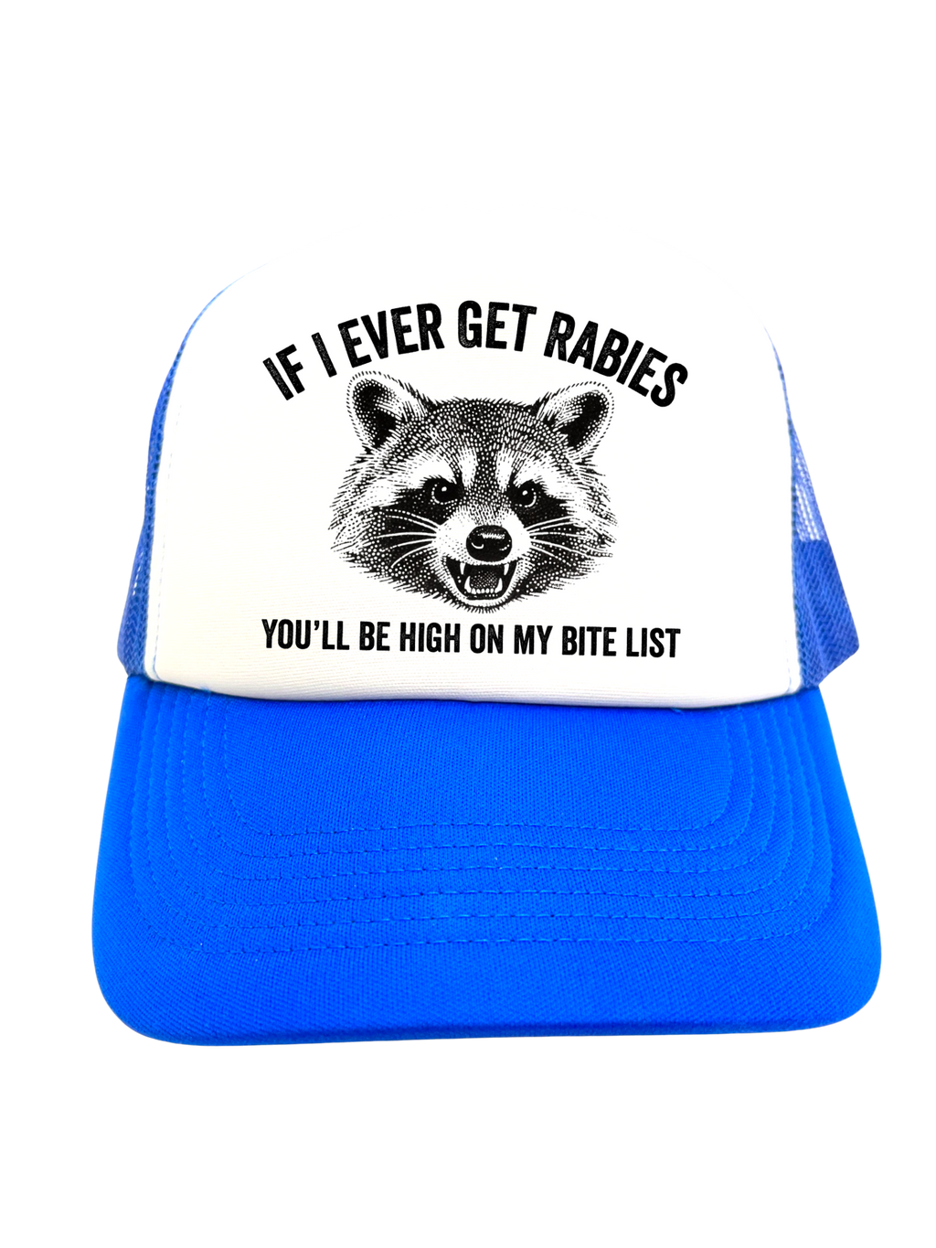 IF I EVER GET RABIES | VINTAGE STYLE FOAM TRUCKER HAT