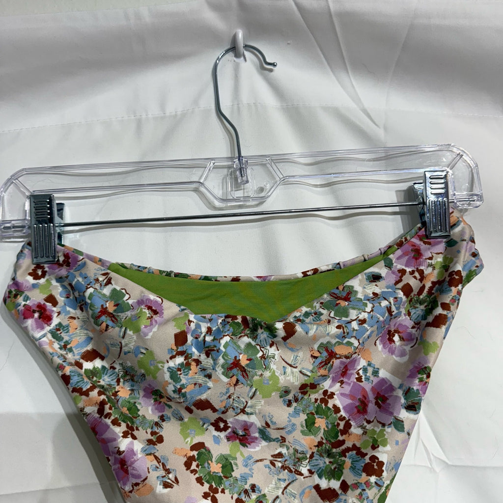 Isabella Rose Maui Floral Reversible Swim Bottom Sz XS NWT