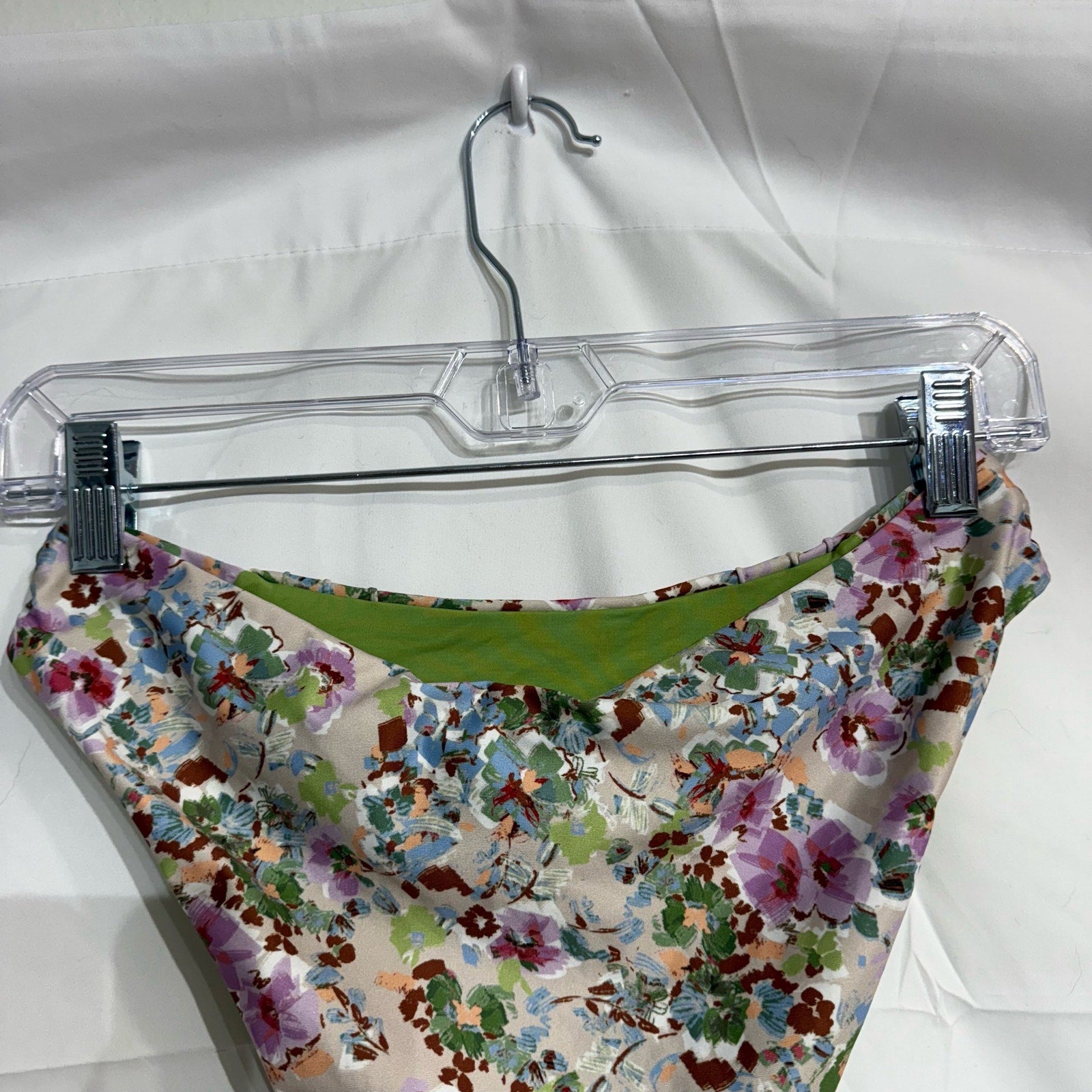Isabella Rose Maui Floral Reversible Swim Bottom Sz XS NWT