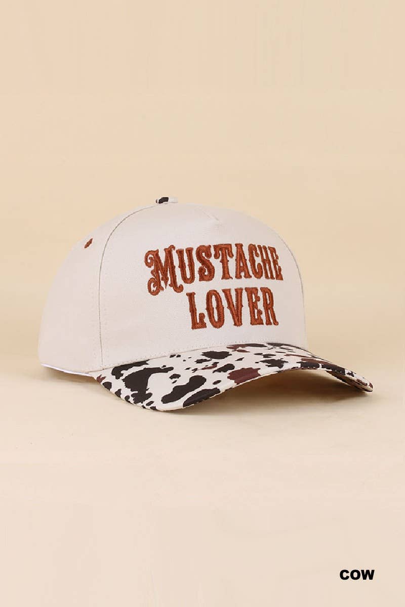 0519 Mustache Lover Two Tone Snapback Hat SI-29862