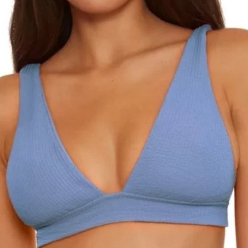 Becca Mist Pucker Up Bikini Top Sz S NWT