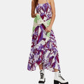 Free People Ivory Combo Heat Wave Maxi Dress Sz M NWT