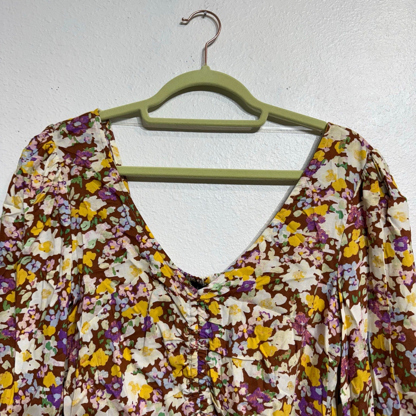 Sanctuary Sunny Field Drawn To You Floral Top Sz XS NWT