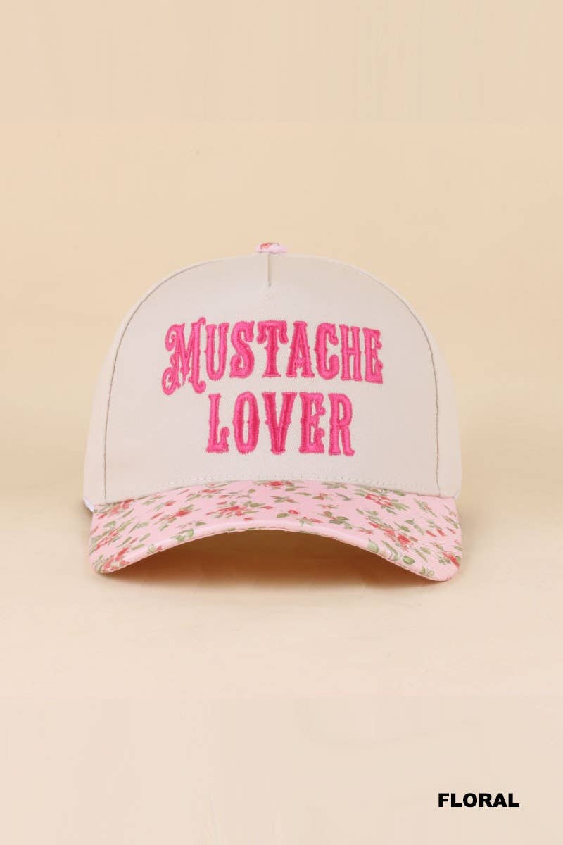 0519 Mustache Lover Two Tone Snapback Hat SI-29862