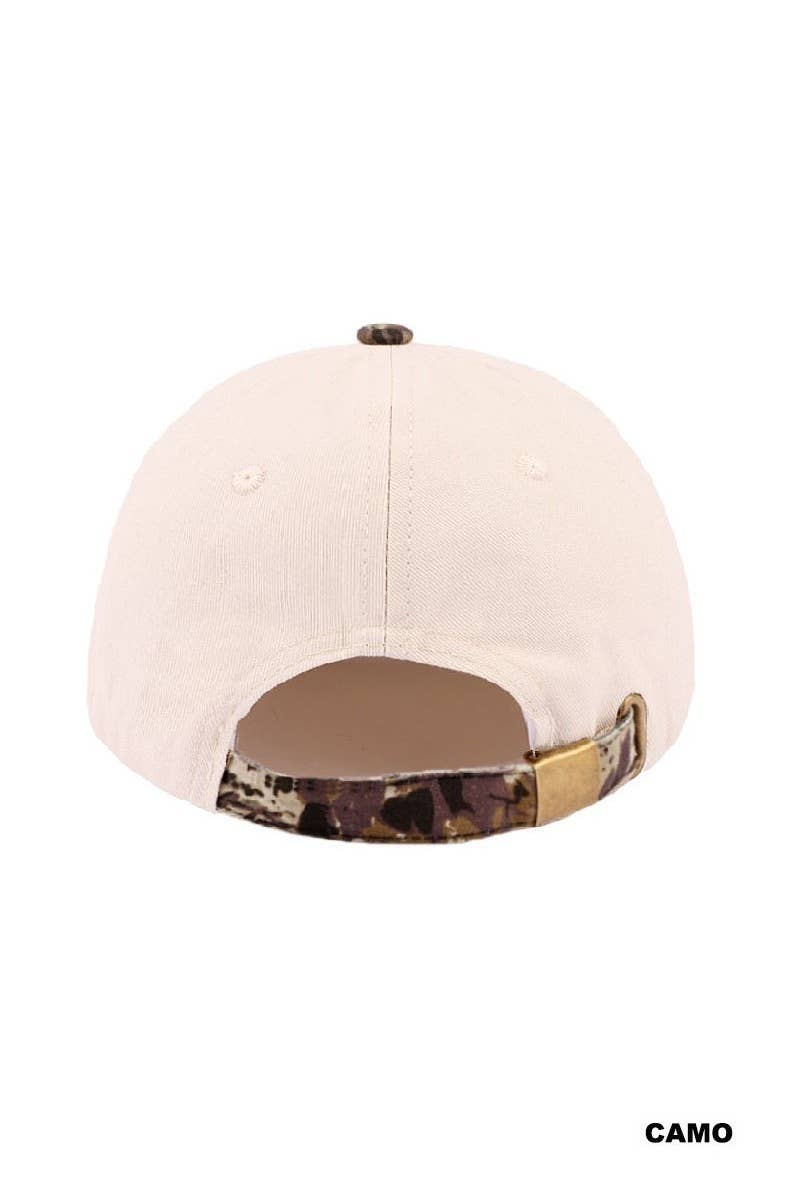 0420 Salt & Vinegar Two Tone Cotton Hat SI-29751