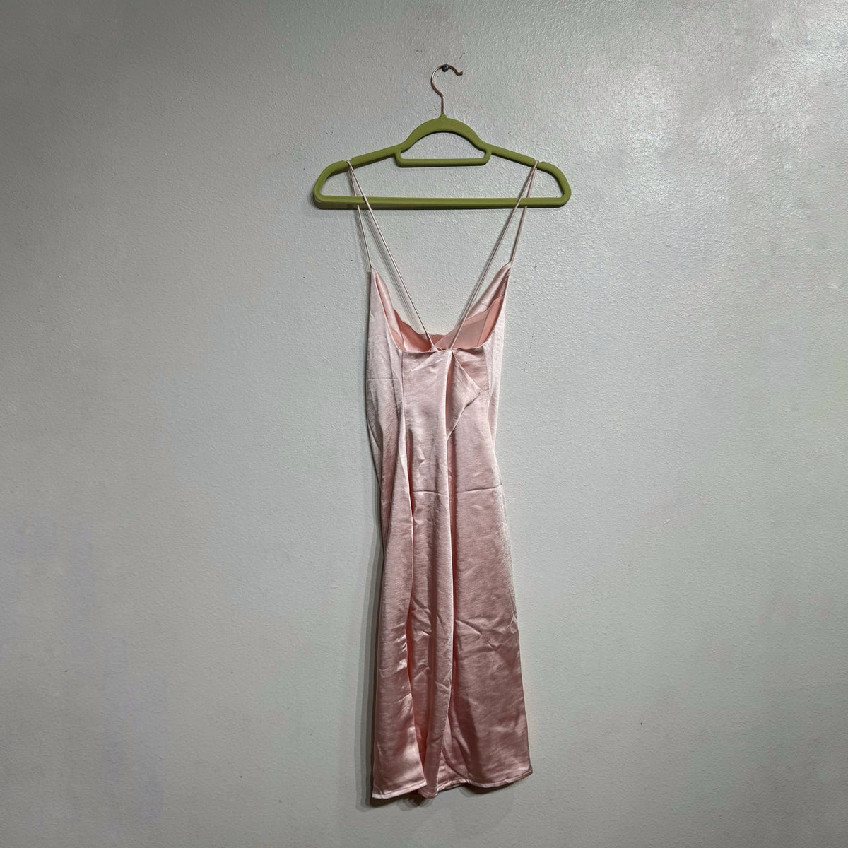 Superdown Blush Pink Billie Drape Midi Dress Sz M NWT