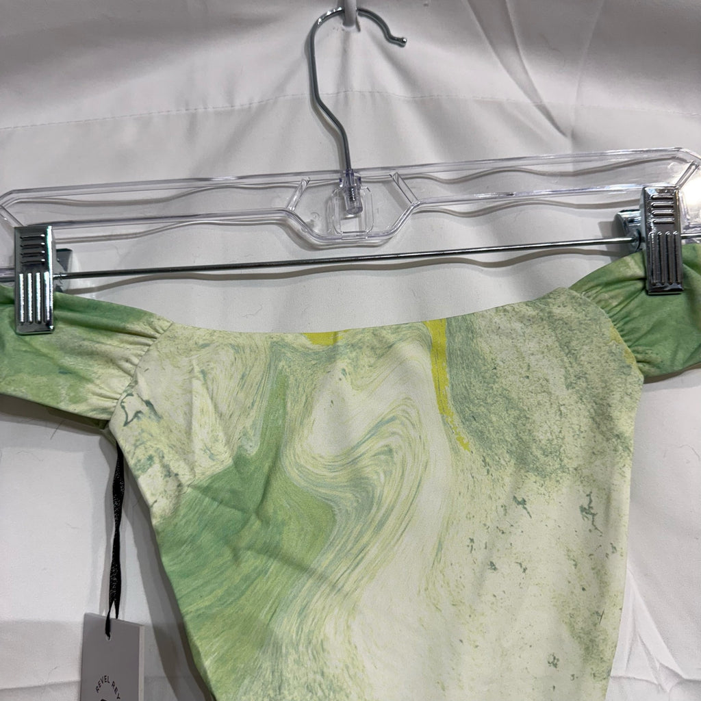 Revel Rey Sorbet Camo Bikini Bottom Sz M NWT