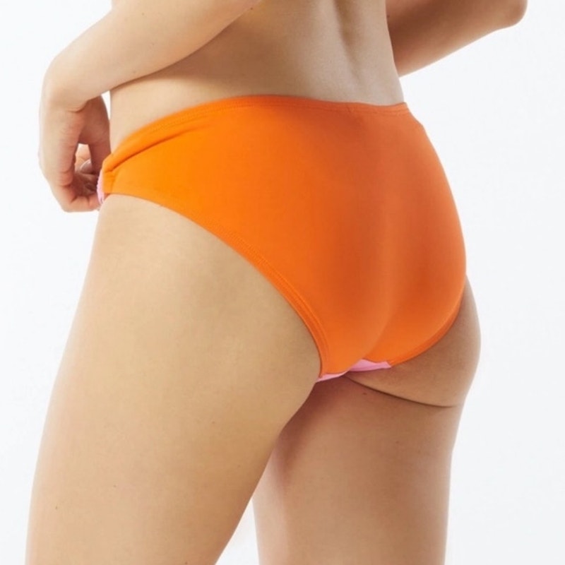 Kate Spade New York Surf Pink O-Ring Bikini Bottoms Sz XS NWT