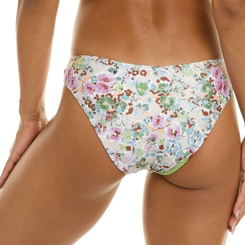 Isabella Rose Maui Floral Reversible Swim Bottom Sz S NWT