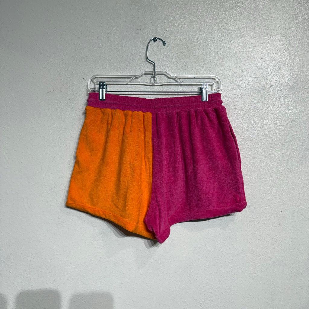 Solid & Striped Tangerine Strawberry The Charlie Terrycloth Shorts Sz M NWT