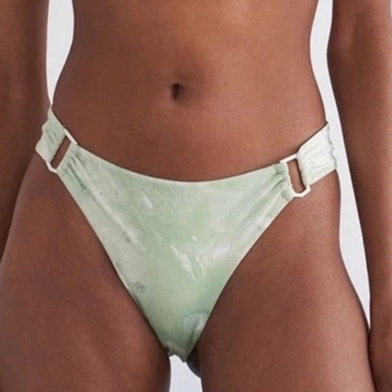 Revel Rey Sorbet Camo Bikini Bottom Sz S NWT