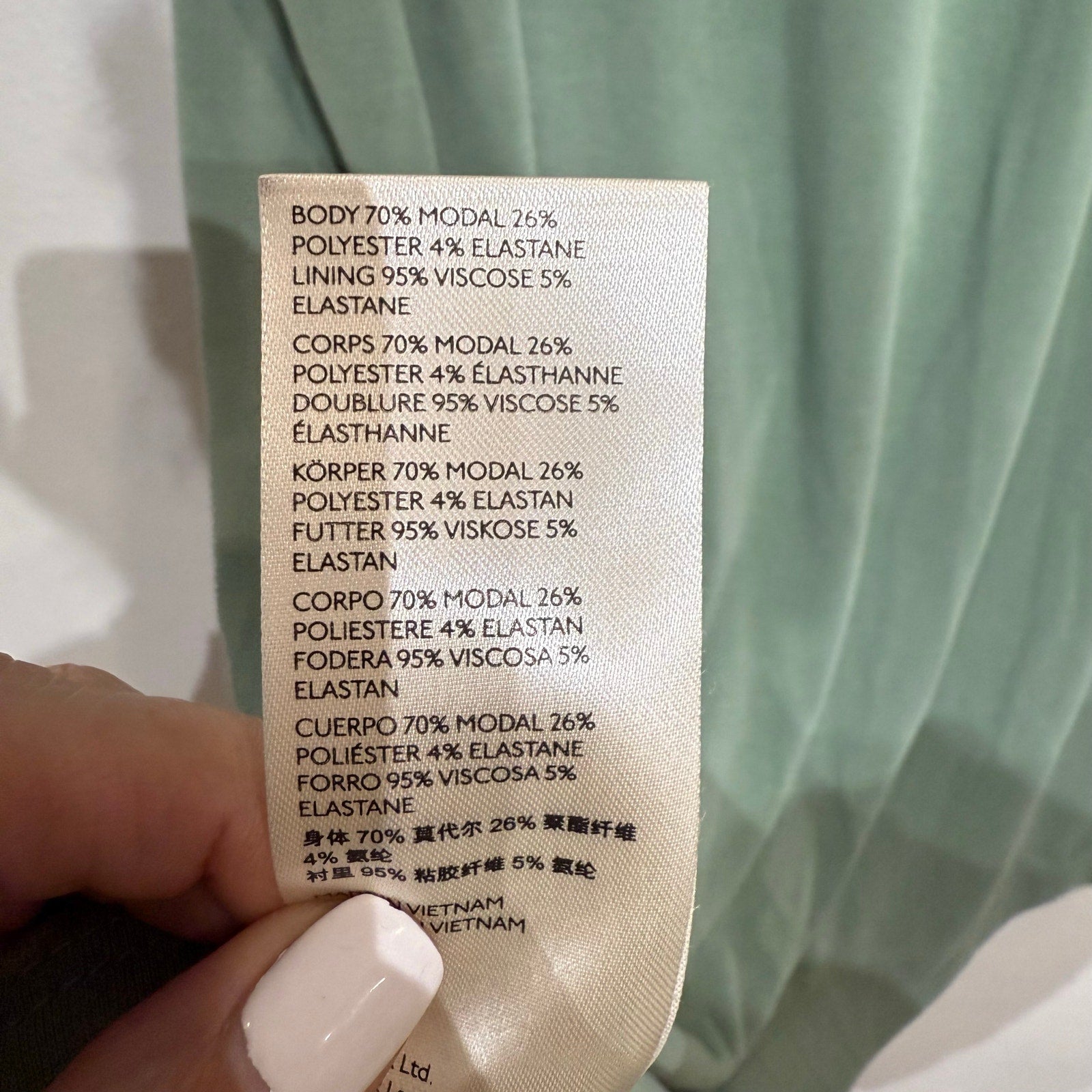 Anthropologie Moss Green Junie Knit Twist Ruched Midi Skirt Sz S NWT