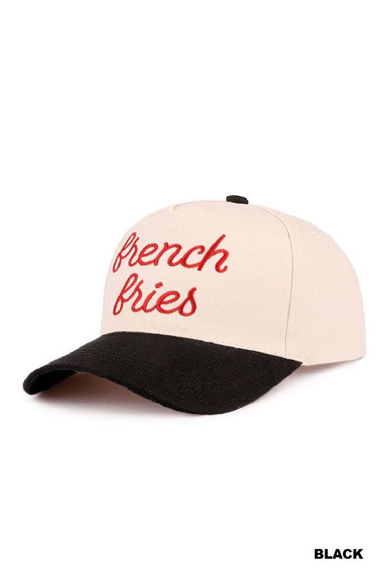 0420 French Fries Two Tone Cotton Hat SI-29753