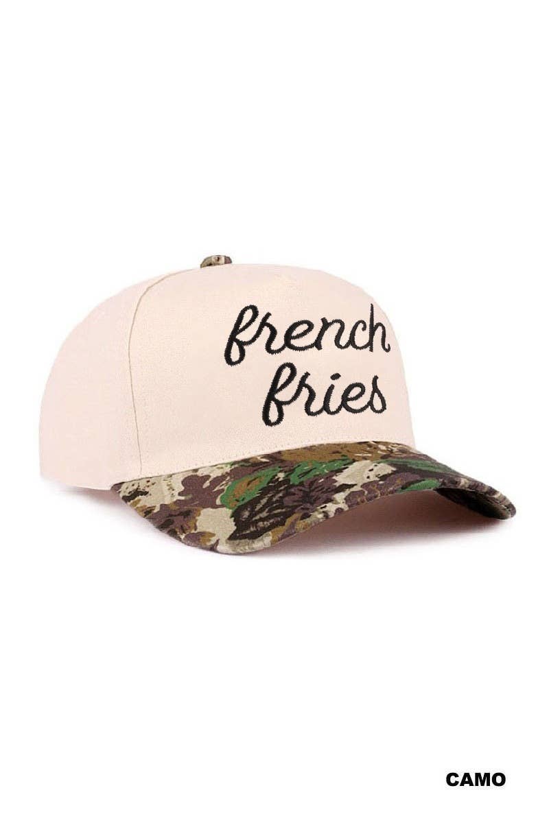 0420 French Fries Two Tone Cotton Hat SI-29753