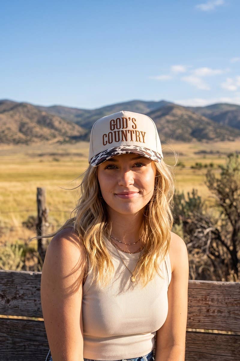 0519 God's Country Two Tone Snapback Hat SI-29859