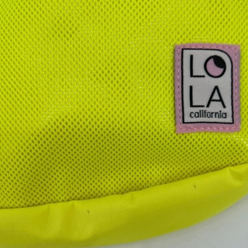 Lola Fluorescent Yellow Moonbeam Bum Bag NWT