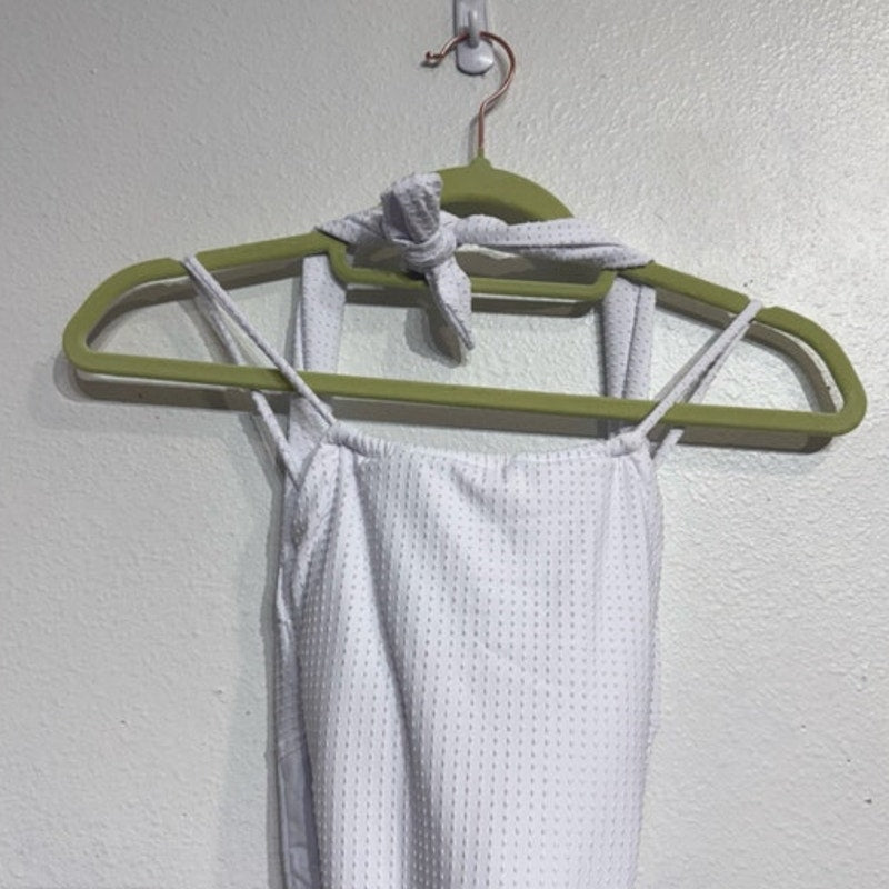 PQ Swim Sail White Vale One Piece Swimsuit Sz S NWT