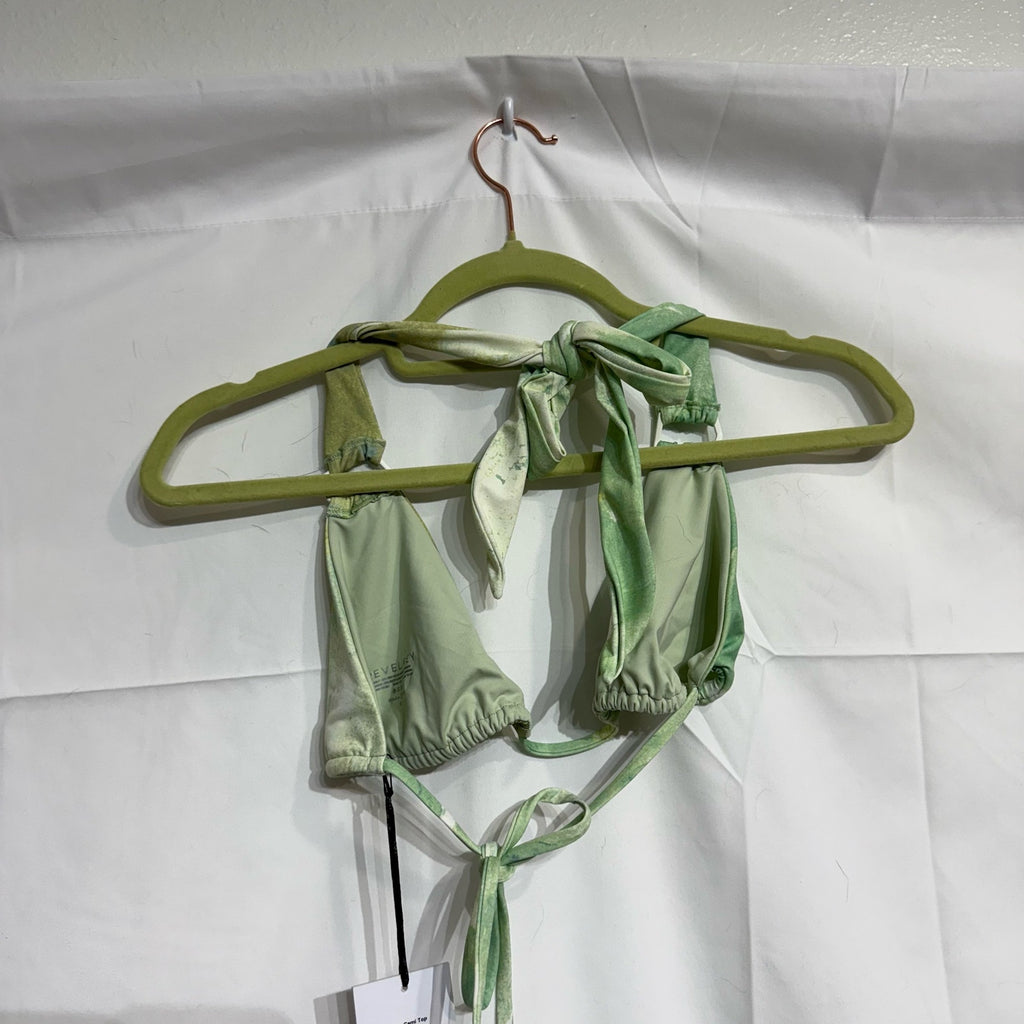 Revel Rey Sorbet Camo Bikini Top Sz S NWT