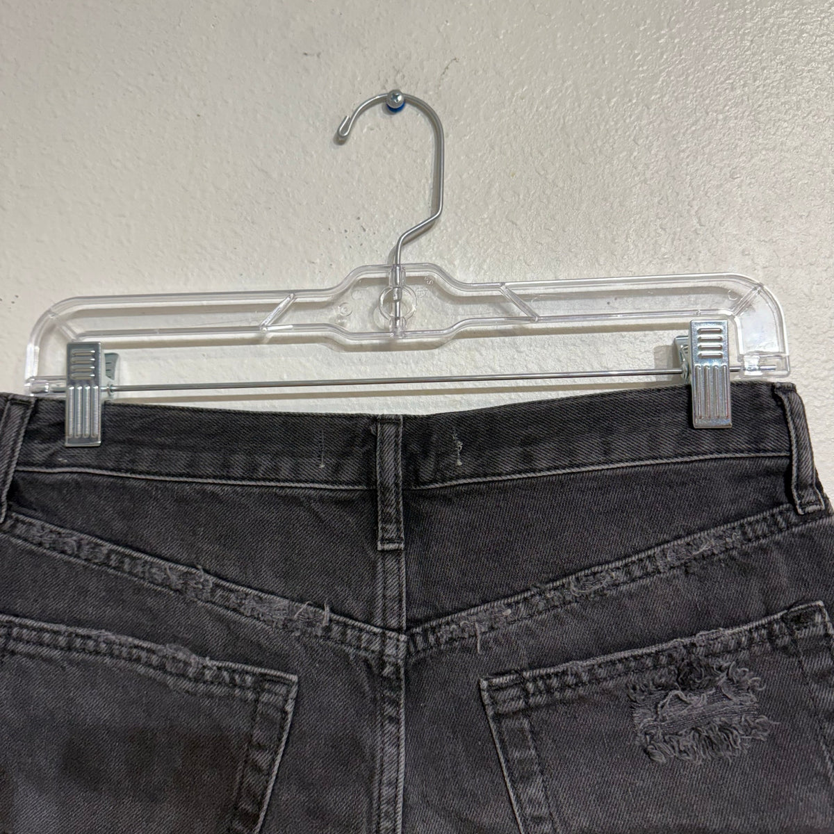 Free People Montero Black Maggie Distressed Shorts Sz 26 NWT