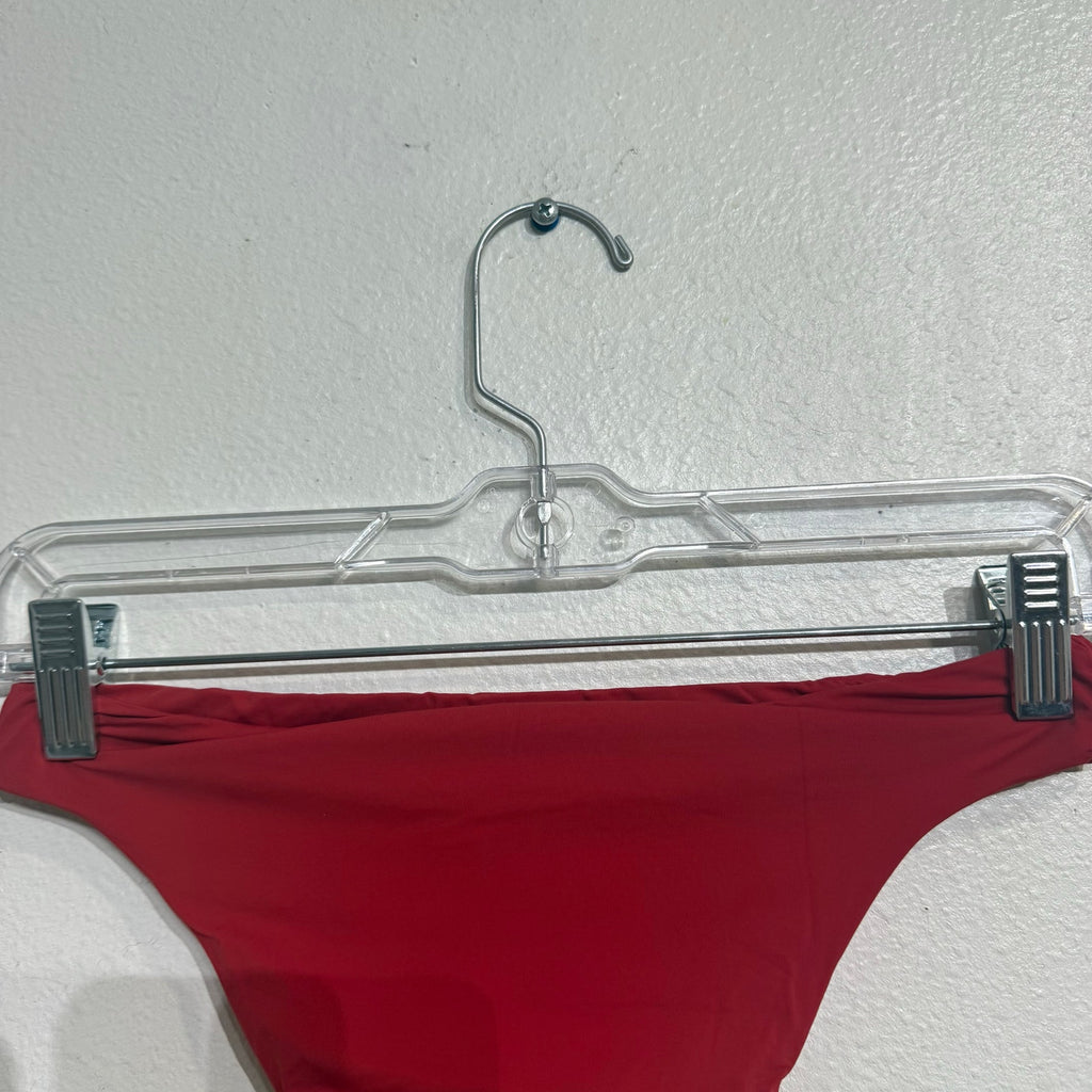 Haight Red Basic Bikini Bottom Sz M NWT