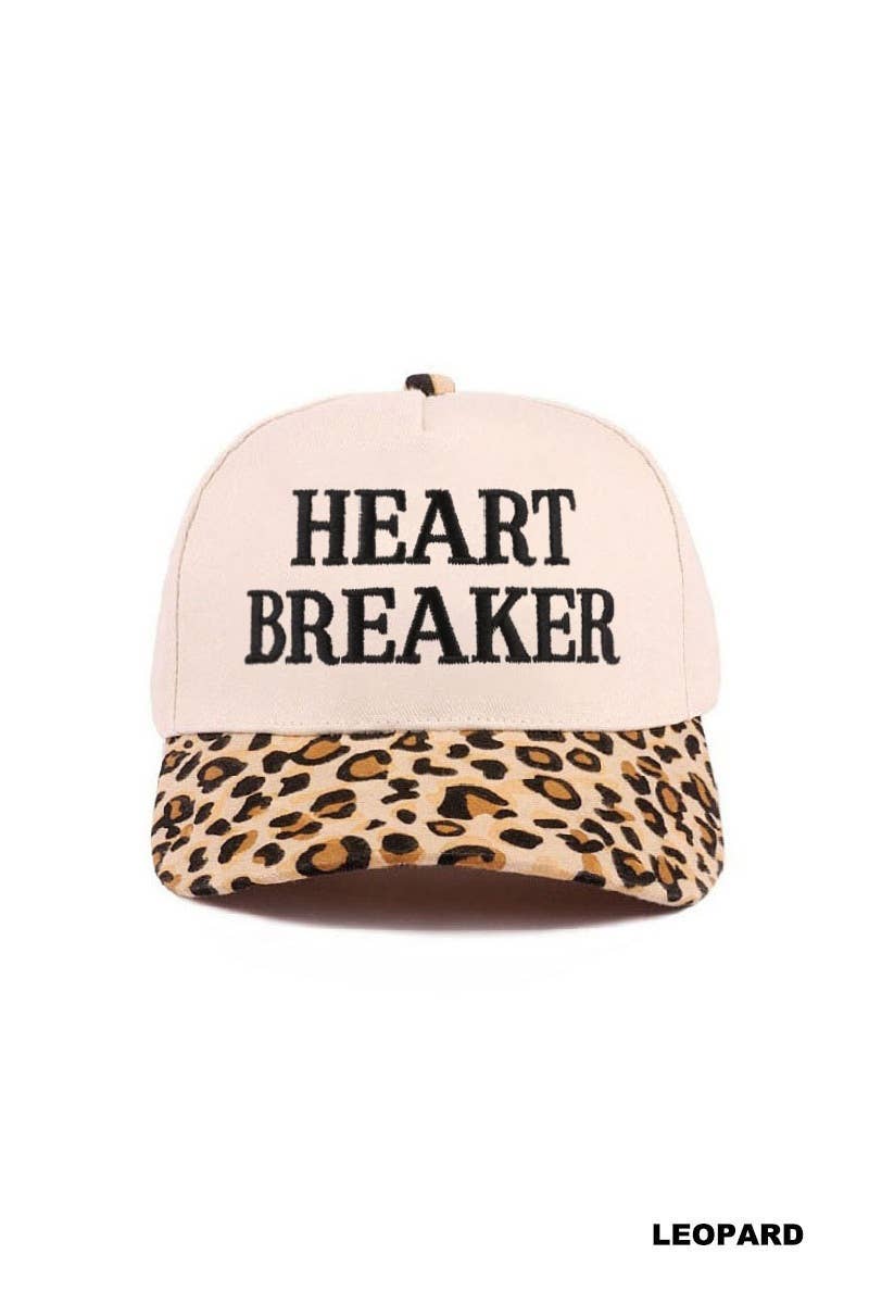 0427 Heart Breaker Two Tone Cotton Hat SI-29784