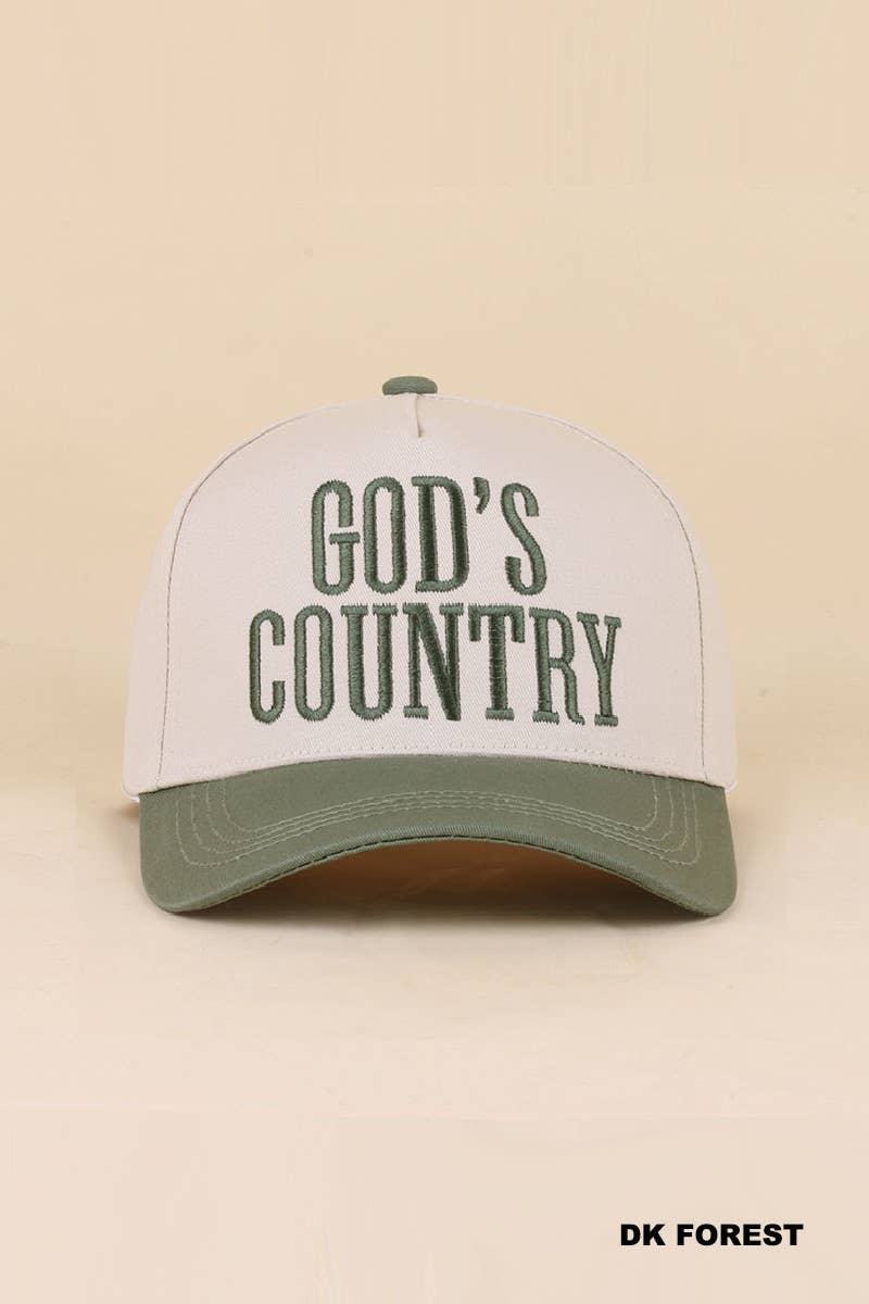 0519 God's Country Two Tone Snapback Hat SI-29859