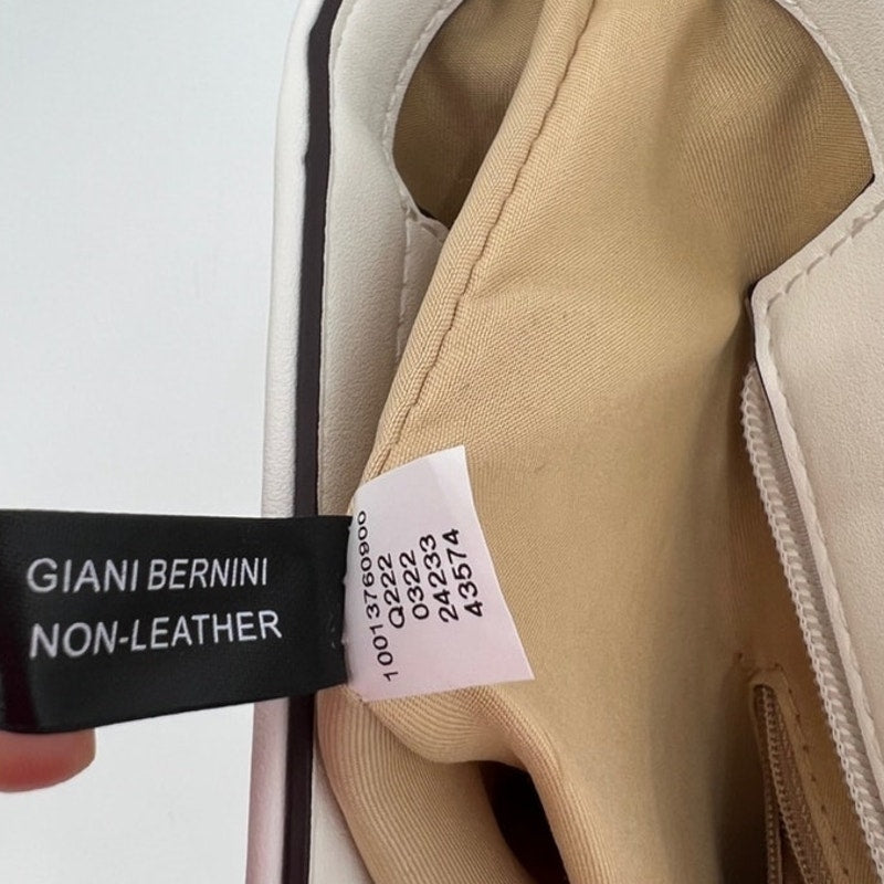 Giani Bernini Tan Logo Jacquard Tote NWT