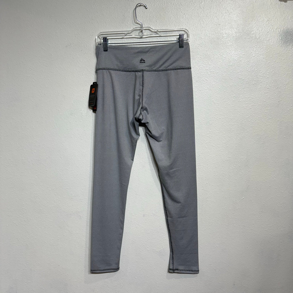 RBX Gray High Rise Striped Ankle Leggings Sz M NWT