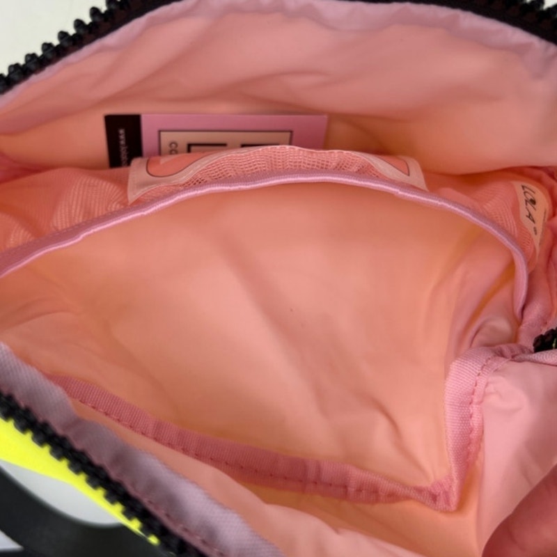Lola Fluorescent Yellow Moonbeam Bum Bag NWT
