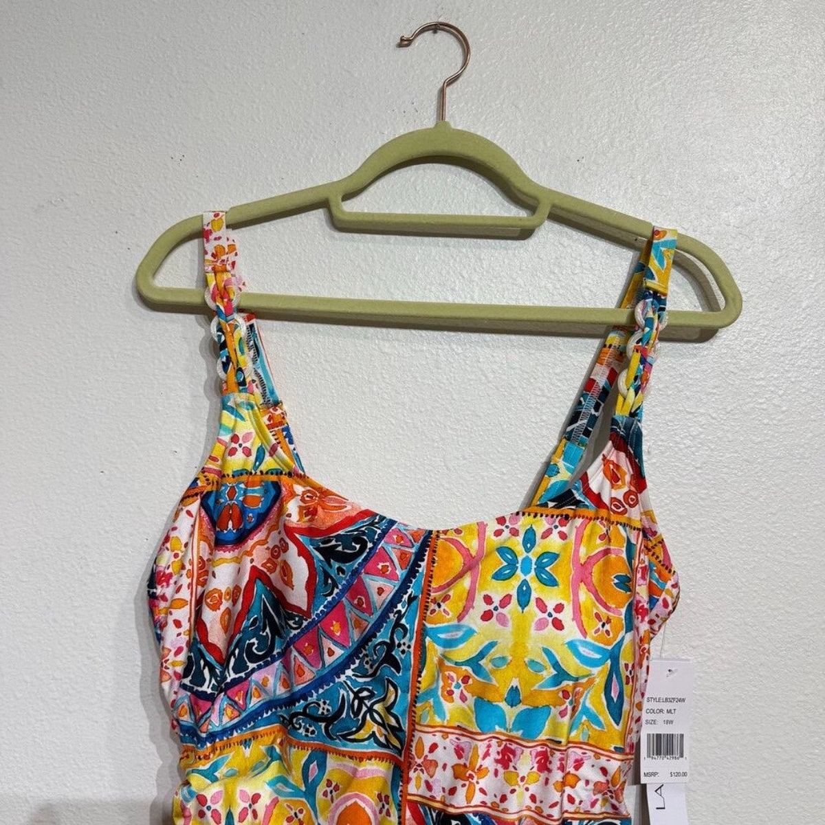 La Blanca Plus Soliel Lingerie One-Piece Swimsuit Sz 22W NWT