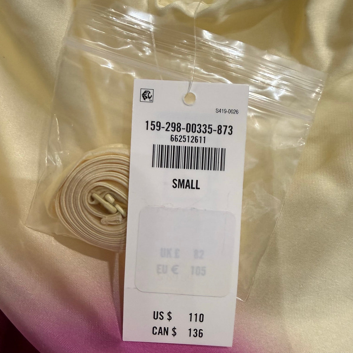 Abercrombie & Fitch Julia Strapless Slip Maxi Dress Floral Sz S NWT