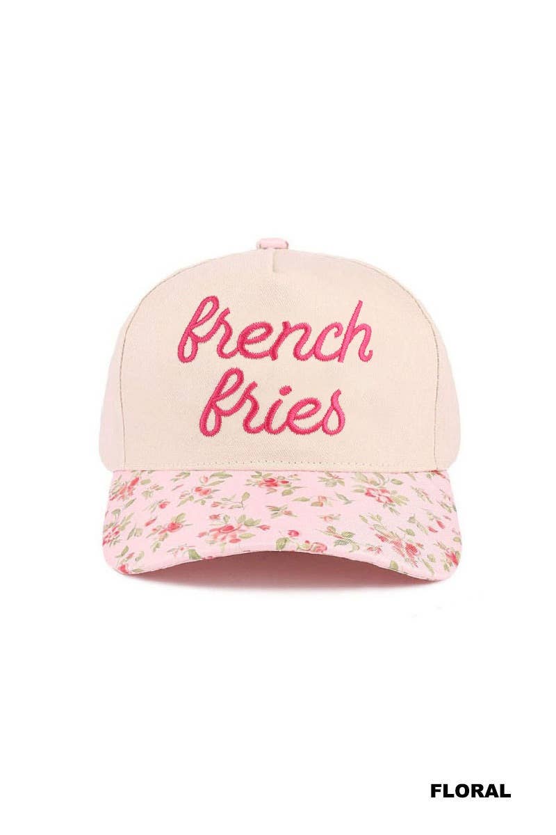 0420 French Fries Two Tone Cotton Hat SI-29753