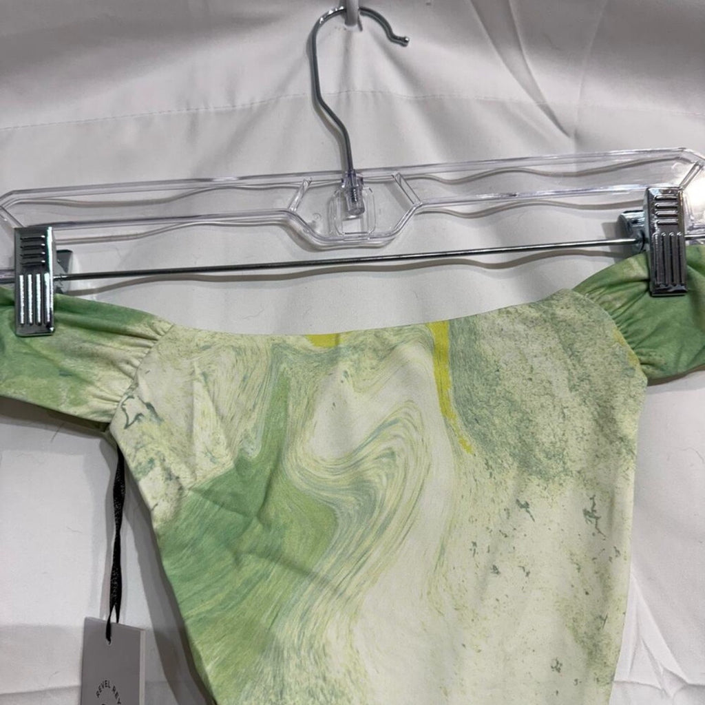 Revel Rey Sorbet Camo Bikini Bottom Sz S NWT