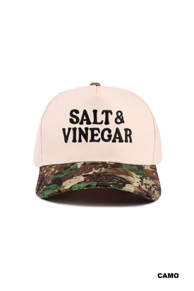 0420 Salt & Vinegar Two Tone Cotton Hat SI-29751