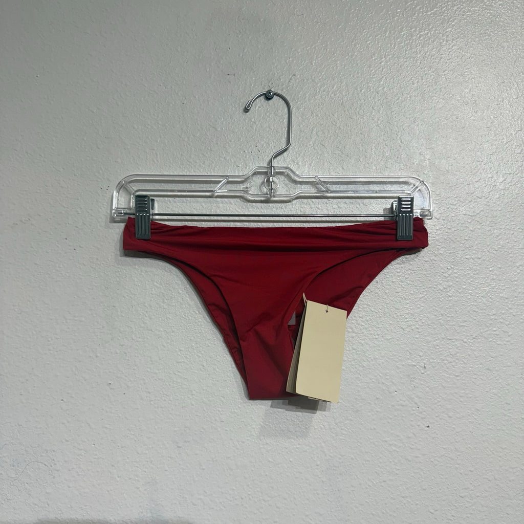 Haight Red Basic Bikini Bottom Sz M NWT