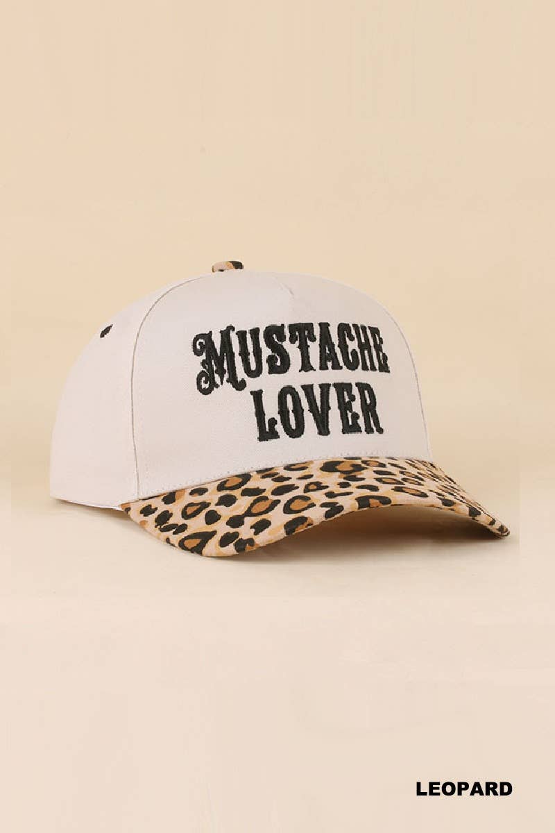 0519 Mustache Lover Two Tone Snapback Hat SI-29862
