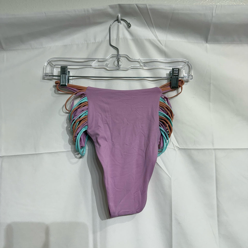 Isabella Rose Lavender Lucca High Waist Bikini Bottom Sz XS NWT