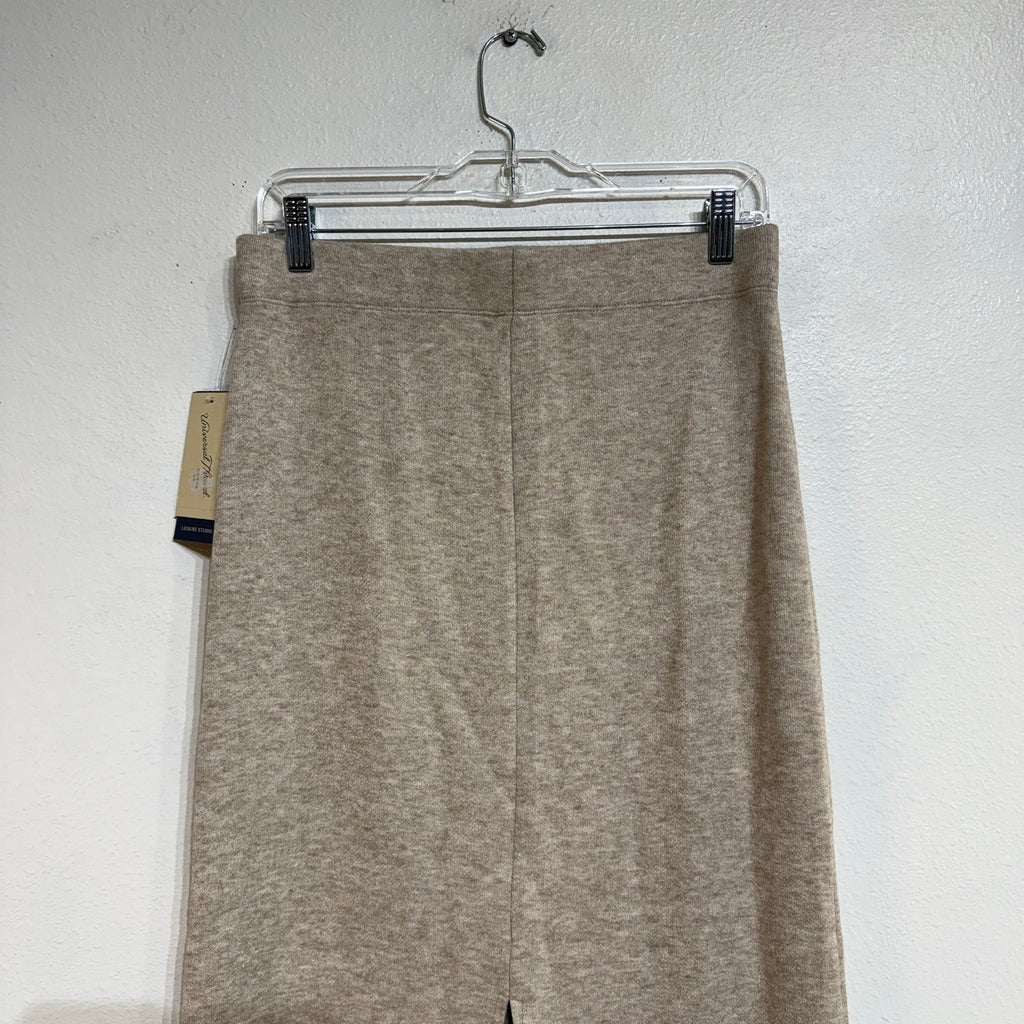 Universal Thread Beige Sweater Knit Maxi Skirt Minimalist Sz M NWT