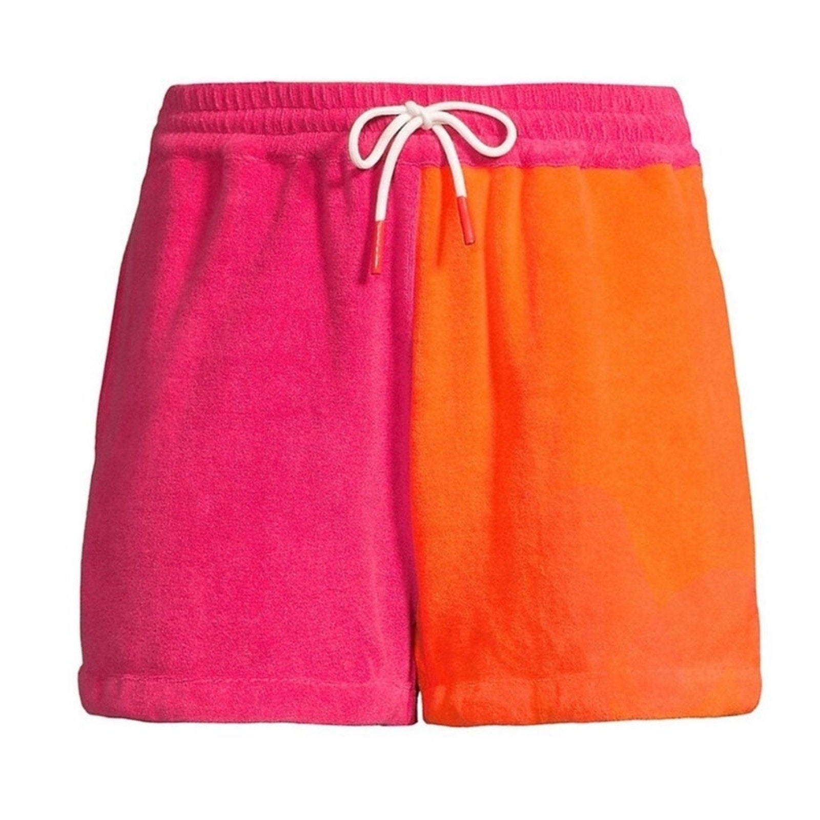 Solid & Striped Tangerine Strawberry The Charlie Terrycloth Shorts Sz M NWT