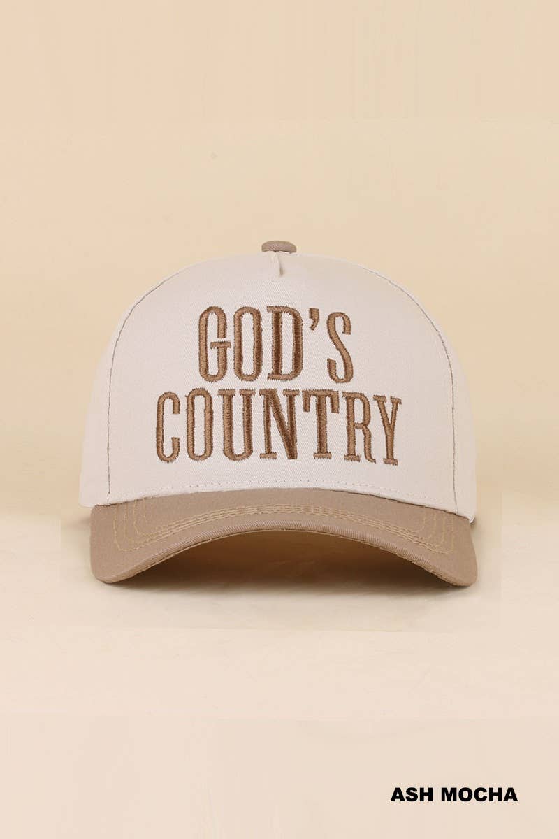 0519 God's Country Two Tone Snapback Hat SI-29859