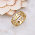 Furrever Friend Heart Paw Band Ring