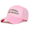 Save Water Drink Margs Pink Adjustable Mesh Trucker Hat NWOT